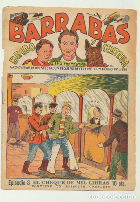 C&oacute;mics: Barrab&aacute;s, Bimbo y Centella n&ordm; 8. El Gato Negro 192? - Foto 1