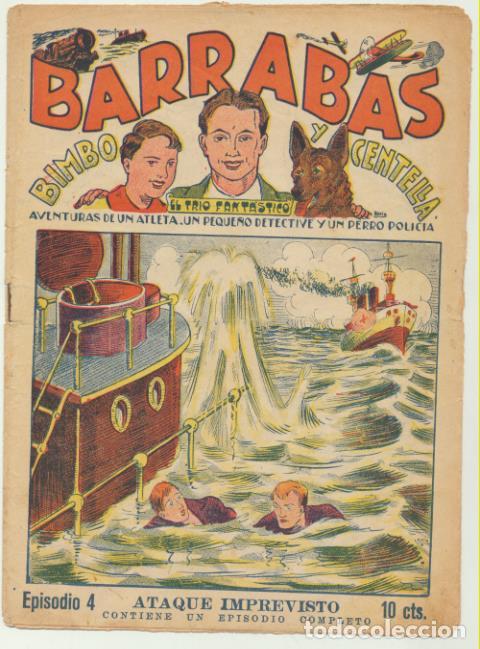 C&oacute;mics: Barrab&aacute;s, Bimbo y Centella n&ordm; 4. El Gato Negro 192? - Foto 1