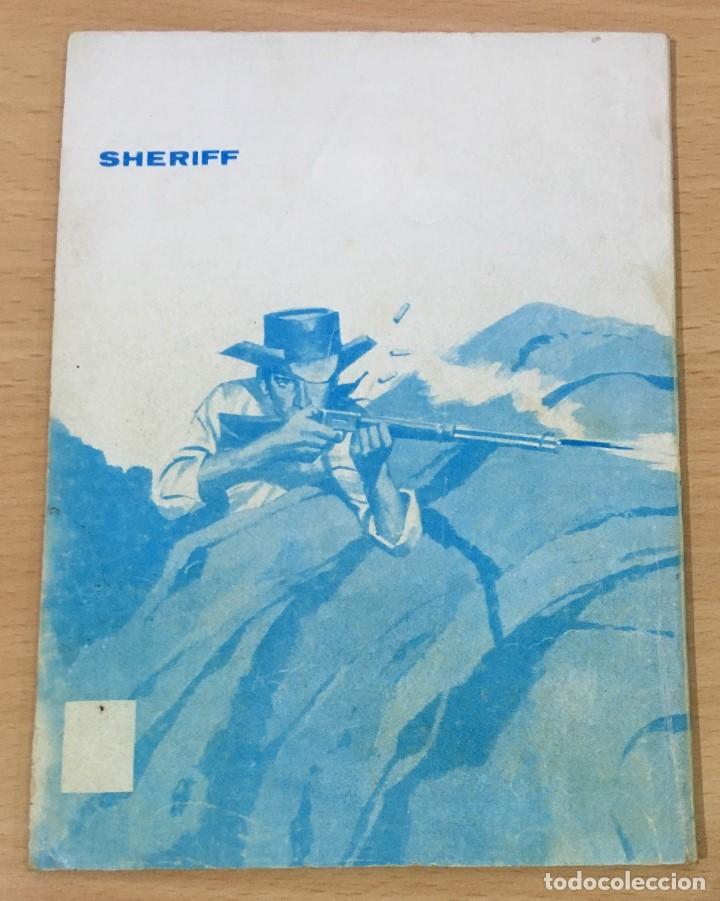 C&oacute;mics: C&Oacute;MIC PULP OESTE - COLECCI&Oacute;N SHERIFF - EL CACIQUE. EDITORIAL VILMAR (1972) - Foto 3