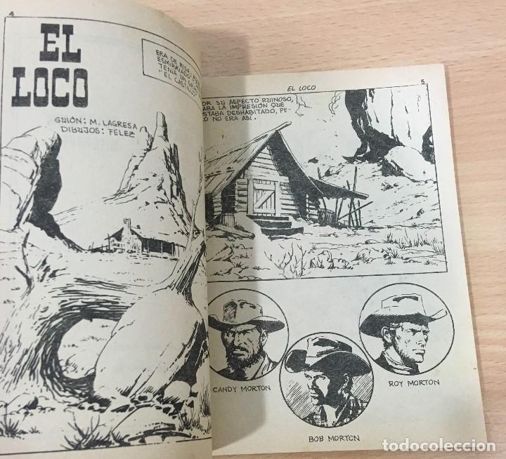 C&oacute;mics: C&Oacute;MIC PULP OESTE - COLECCI&Oacute;N SHERIFF - EL LOCO. EDITORIAL VILMAR (1981) - Foto 4