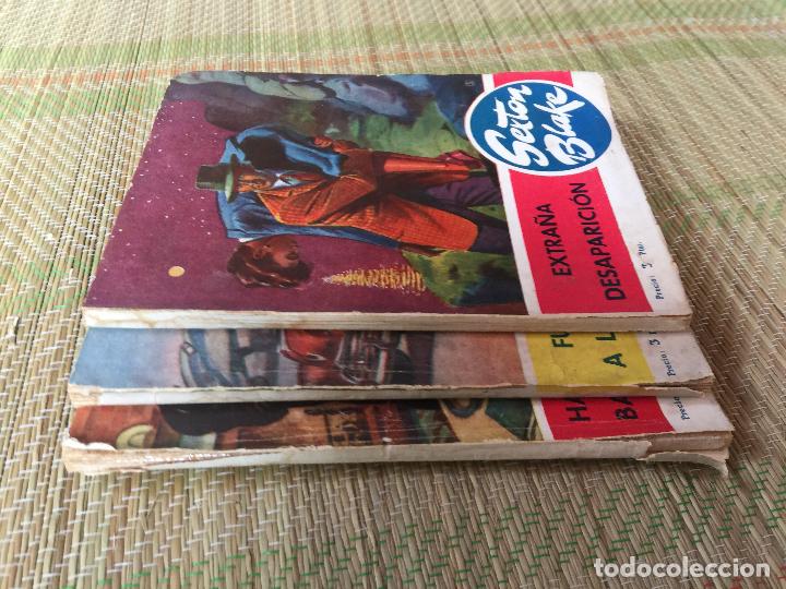 C&oacute;mics: LOTE 3 EJEMPLARES SEXTON BLAKE - NUMEROS 4 , 6 , 9 - EDICIONES HYMSA - Foto 3