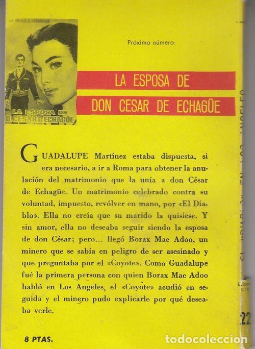 C&oacute;mics: EL COYOTE - - EDICIONES CID - EDICION ORIGINAL - N&ordm; 22 - Foto 2