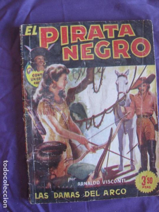C&oacute;mics: EL PIRATA NEGRO N&ordm; 68. LAS DAMAS DEL ARCO. - Foto 1