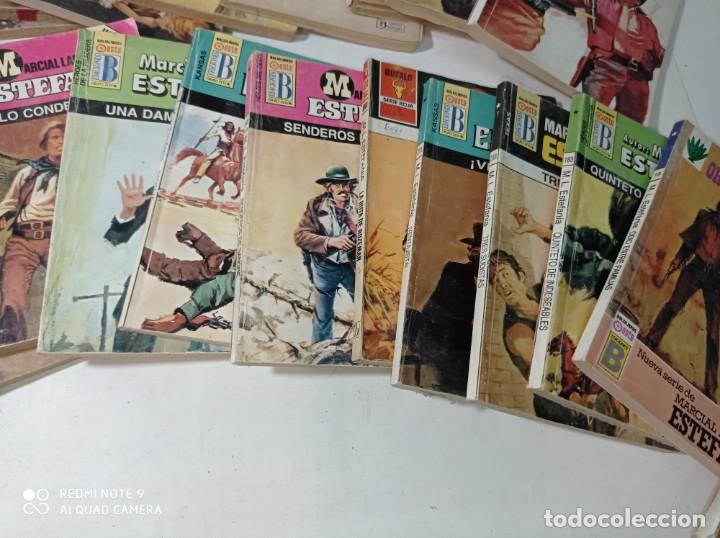 C&oacute;mics: Antiguo y original lote de 20 novelas oeste Estefania - Foto 8
