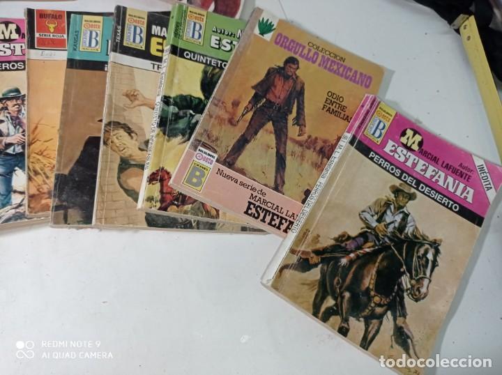 C&oacute;mics: Antiguo y original lote de 20 novelas oeste Estefania - Foto 9