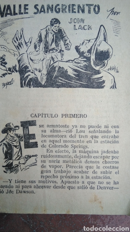 C&oacute;mics: Rodeo n&uacute;mero 72 , valle sangriento. John lack , primera edicion - Foto 3