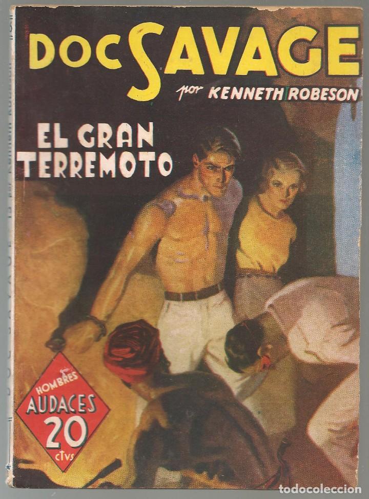 C&oacute;mics: KENNETH ROBESON, DOC SAVAGE, EL GRAN TERREMOTO - Foto 1