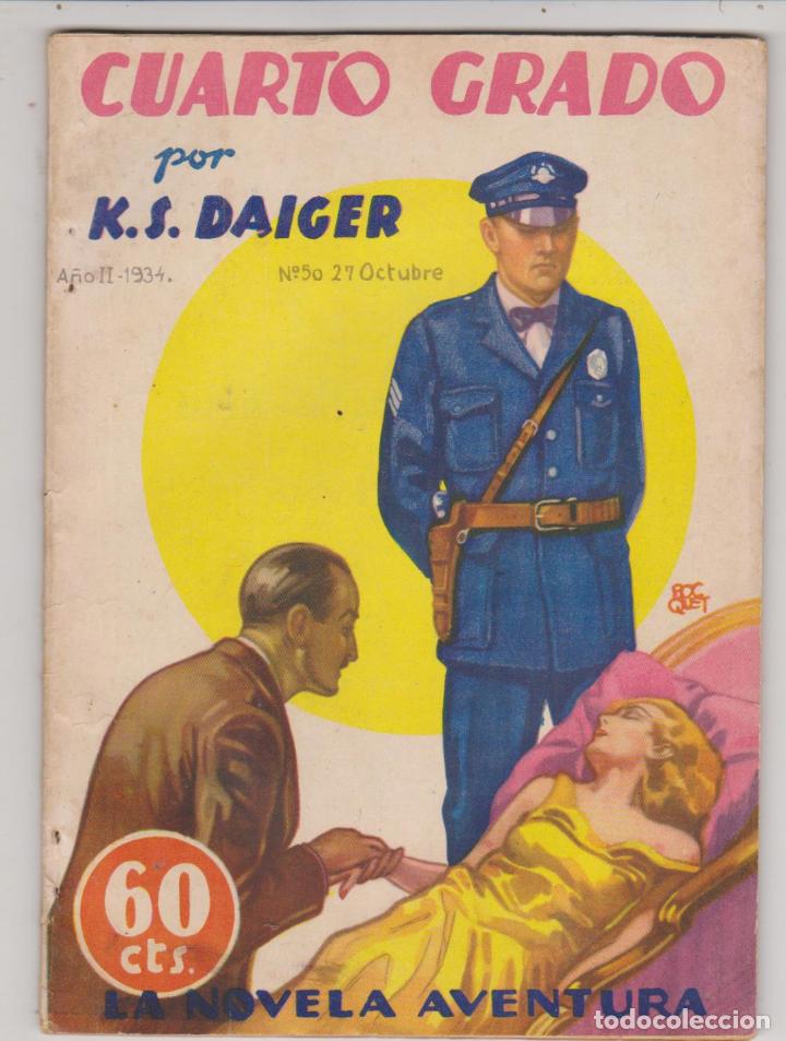Comics: La Novela Aventura n&ordm; 50. Cuarto grado por K. S. Daiger. Hymsa 1934