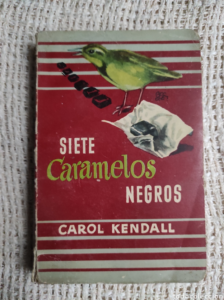 Fumetti: SIETE CARAMELOS NEGROS / Carol Kendall -ED. Editorial Molino - BIBLIOTECA ORO DE BOLSILLO