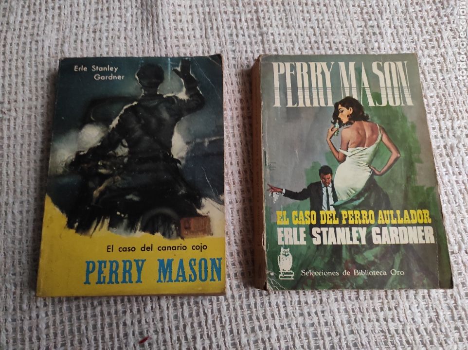 C&oacute;mics: PERRY MASON - LOTE DE 2 NOVELAS - Foto 1