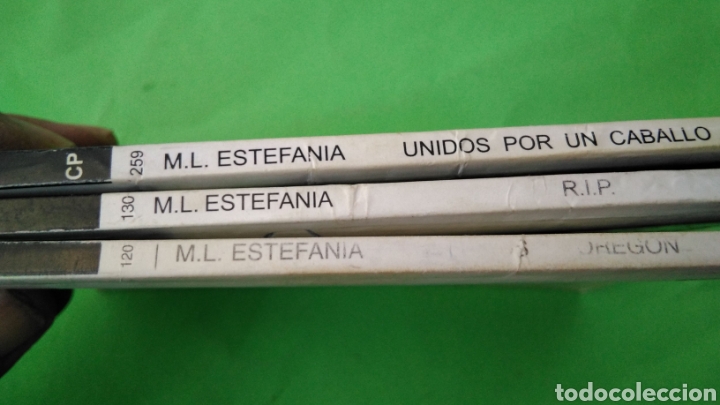 C&oacute;mics: 3 Novelas oeste ,Colecci&oacute;n cinco puntas, Estefan&iacute;a , - Foto 2
