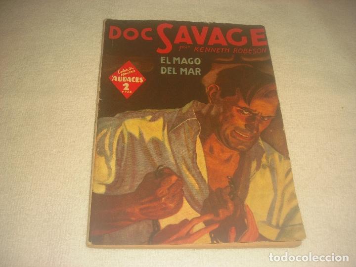 C&oacute;mics: DOC SAVAGE 84 . EL MAGO DEL MAR. COLECCION HOMBRES AUDACES. - Foto 1
