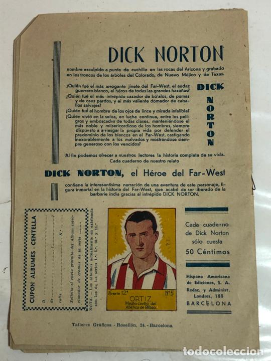 C&oacute;mics: DICK NORTON EL HEROE DEL FAR-WEST N&ordm;44 - CONSERVA CROMOS CENTELLA - Foto 2