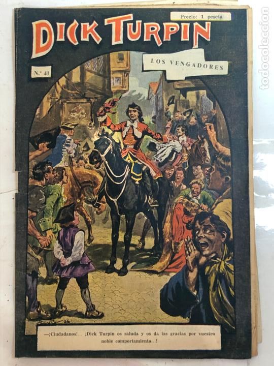 C&oacute;mics: DICK TURPIN N&ordm; 41 - EDITORIAL SOPENA A&Ntilde;OS 20 - Foto 1
