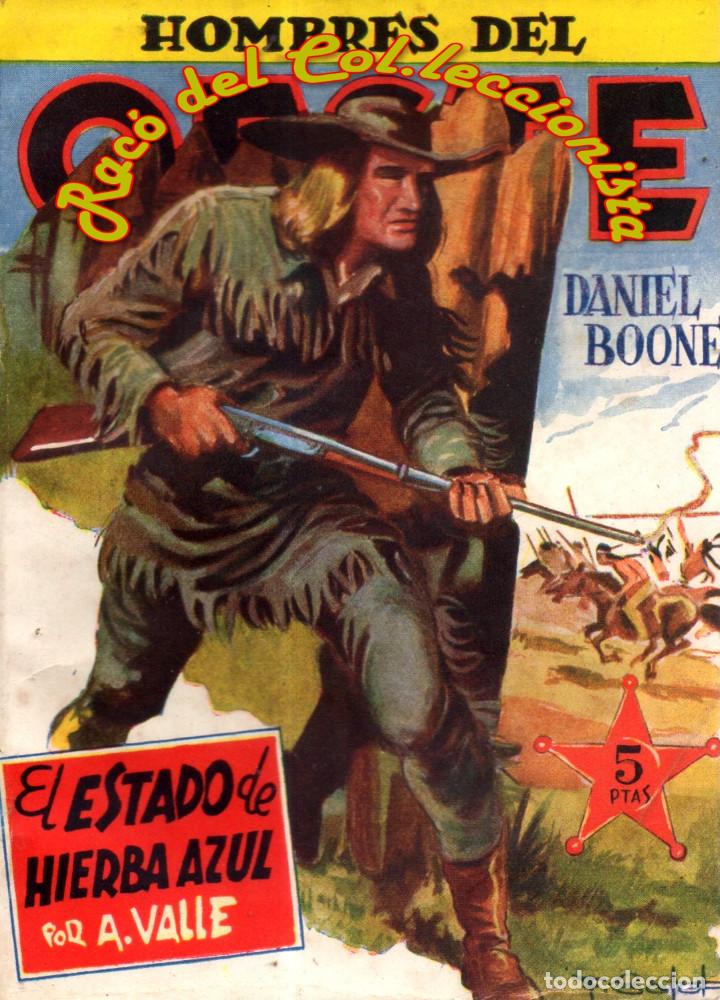 C&oacute;mics: HOMBRES DEL OESTE N&ordm; 41 DANIEL BOONE. A. VALLE. EDICIONES CLIPER - GERPLA - Foto 1