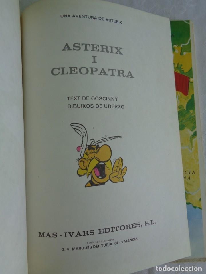 C&oacute;mics: ASTERIX I / Y CLEOPATRA - EN VALENCIANO - MARS IVARS - 1978 - Foto 2