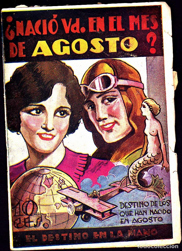 C&oacute;mics: EL DESTINO EN LA MANO, &iquest;NACIO EN EL MES DE AGOSTO ? EDIT. MARCO - Foto 1