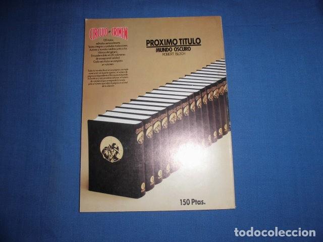 C&oacute;mics: CIRCULO DEL CRIMEN - N&ordm; 6 - LA CAZA DEL ASESINO - EDICIONES FORUM. - Foto 2