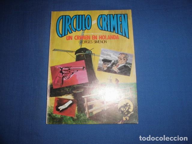 C&oacute;mics: CIRCULO DEL CRIMEN - N&ordm; 9 - UN CRIMEN EN HOLANDA - EDICIONES FORUM. - Foto 1