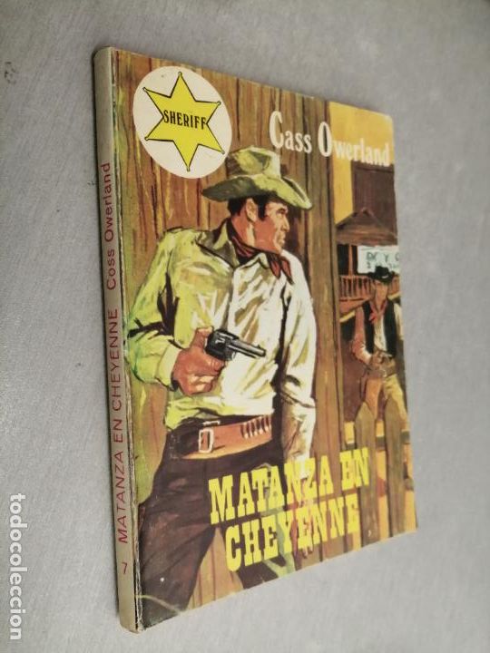 C&oacute;mics: MATANZA EN CHEYENNE / CASS OWERLAND / SHERIFF N&ordm; 7 / EDICIONES PETRONIO 1978 - Foto 1