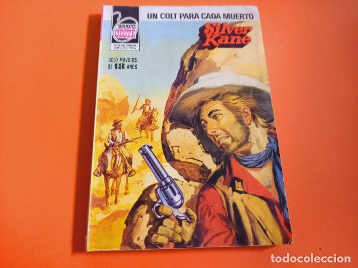 C&oacute;mics: BRAVO OESTE N&ordm; 1091 SILVER KANE BRUGUERA 1&ordm; EDICION 1981 - Foto 1