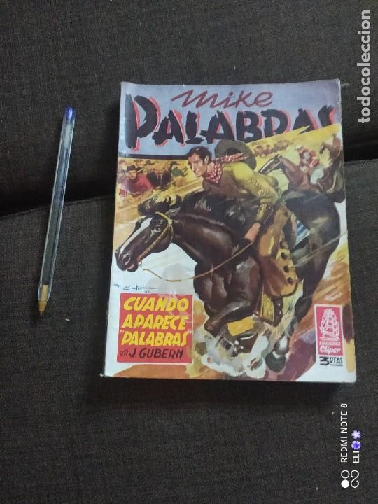 C&oacute;mics: MIKE PALABRAS , CUANDO APARECE PALABRAS , J Gubern ediciones cliper - Foto 1