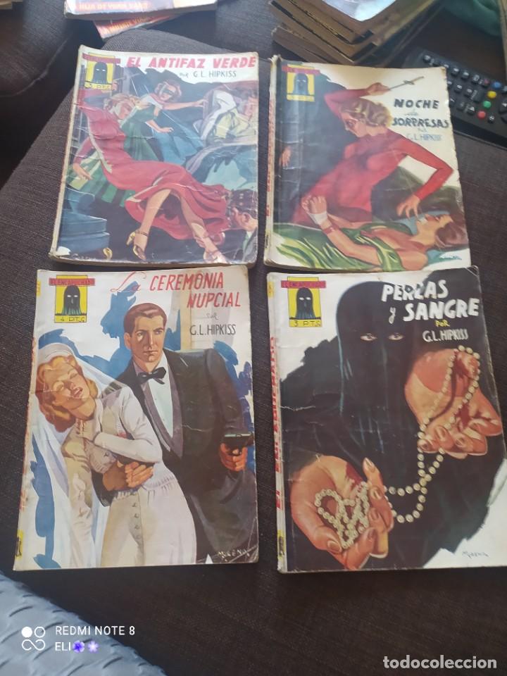 C&oacute;mics: ESTAMOS LIQUIDANDO. lote 4 EL ENCAPUCHADO n 3 8 16 23 ediciones cliper - Foto 1