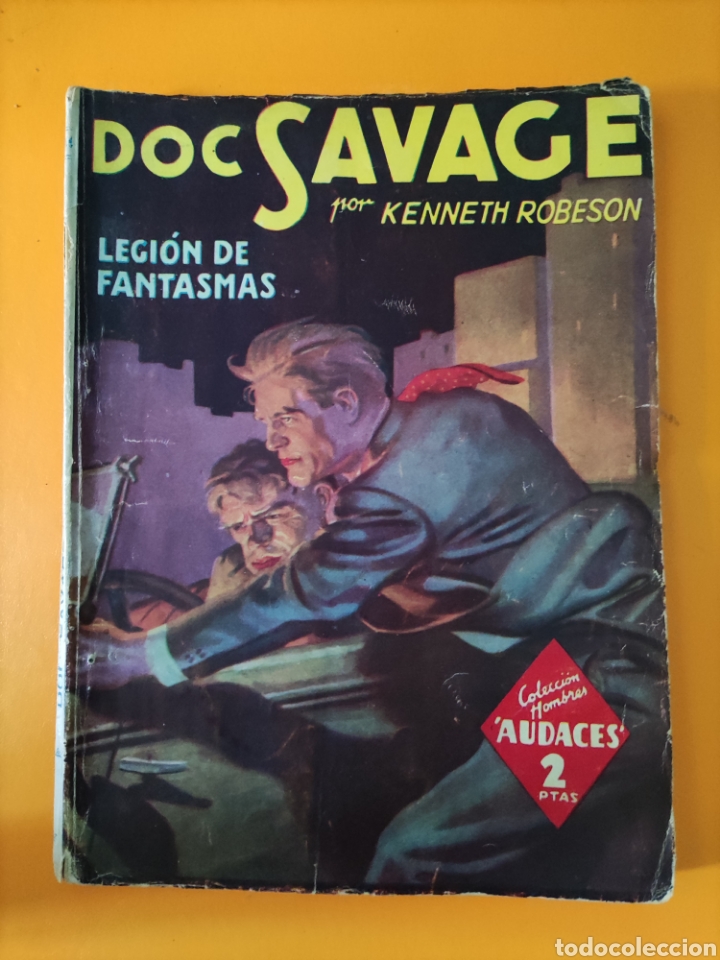 C&oacute;mics: DOC SAVAGE- LEGI&Oacute;N DE FANTASMAS- KENNETH ROBESON-COLECCI&Oacute;N HOMBRES AUDACES