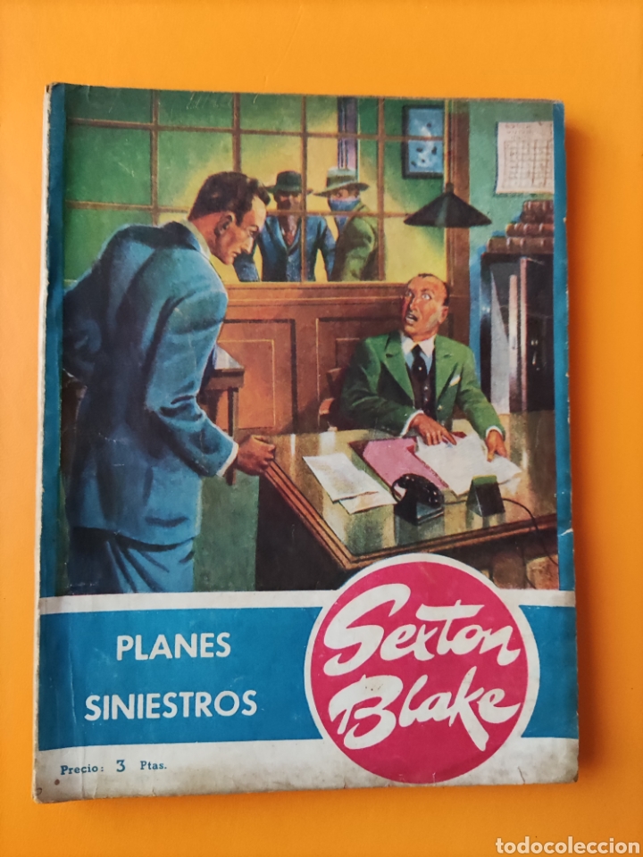 C&oacute;mics: SEXTON BLAKE- PLANES SINIESTROS- LEWIS JACKSON - Foto 1