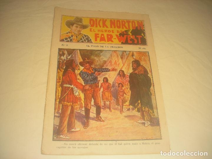 C&oacute;mics: DICK NORTON , EL HEROE DEL FAR WEST N. 5 . EL PAGO DE LA TRAICION. - Foto 1