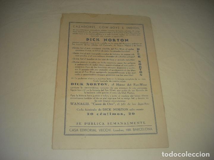 C&oacute;mics: DICK NORTON , EL HEROE DEL FAR WEST N. 5 . EL PAGO DE LA TRAICION. - Foto 2