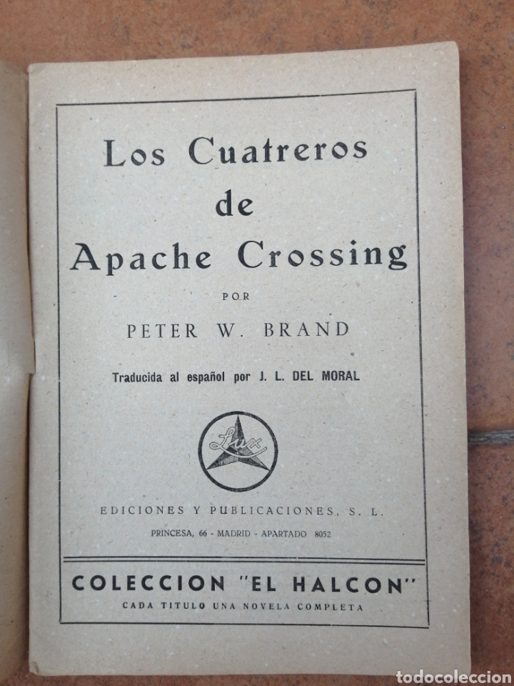 C&oacute;mics: Los cuatreros de Apache crossing- Peter W. Brand, colecci&oacute;n El Halc&oacute;n - Foto 2