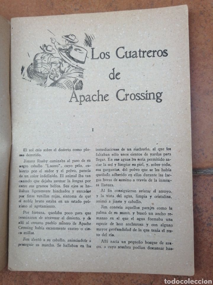 C&oacute;mics: Los cuatreros de Apache crossing- Peter W. Brand, colecci&oacute;n El Halc&oacute;n - Foto 3