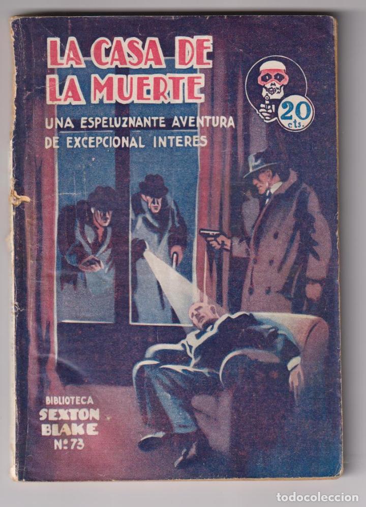 C&oacute;mics: Sexton Blake n&ordm; 73. La casa de la muerte. Tor 1932 - Foto 1
