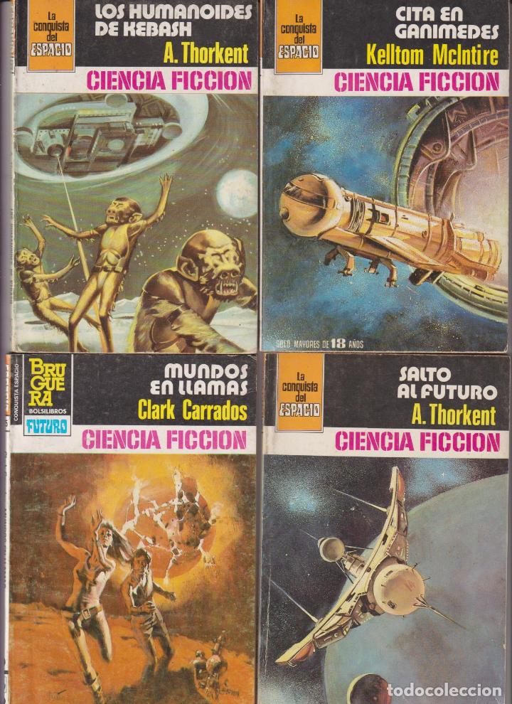 C&oacute;mics: La Conquista del Espacio. Lote de 4 ejemplares: 545, 546, 551 y 725 - Foto 1