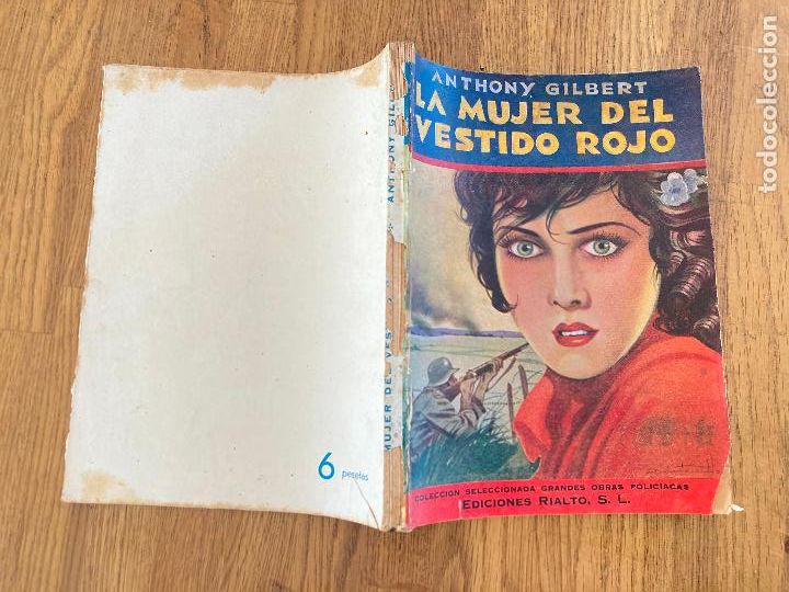 C&oacute;mics: LA MUJER DEL VESTIDO ROJO - ANTHONY GILBERT - EDICIONES RIALTO - Foto 1