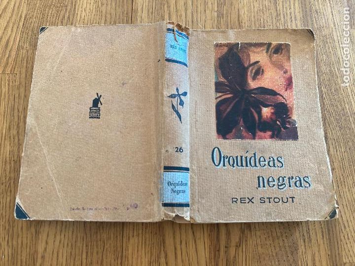 C&oacute;mics: ORQUIDEAS NEGRAS - REX STOUT - MOLINO - Foto 1