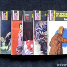 Cómics: LOTE DE 6 NOVELAS SS SERVICIO SECRETO ED. BRUGUERA, 1978-80. BOLSILIBROS, PULP