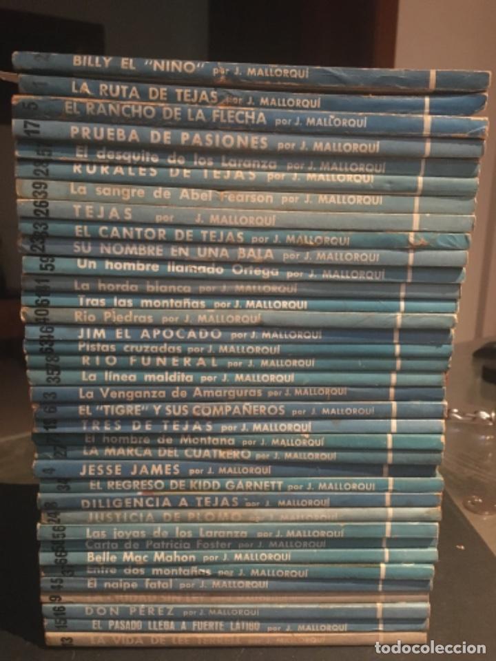 C&oacute;mics: LOTE 76 NOVELAS DEL OESTE DE JOSE MALLORQUI, GERPLA - Foto 3