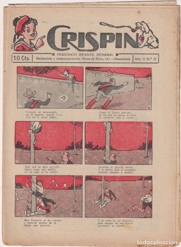 C&oacute;mics: Crisp&iacute;n n&ordm; 77. El Gato Negro 1922. SIN ABRIR - Foto 1