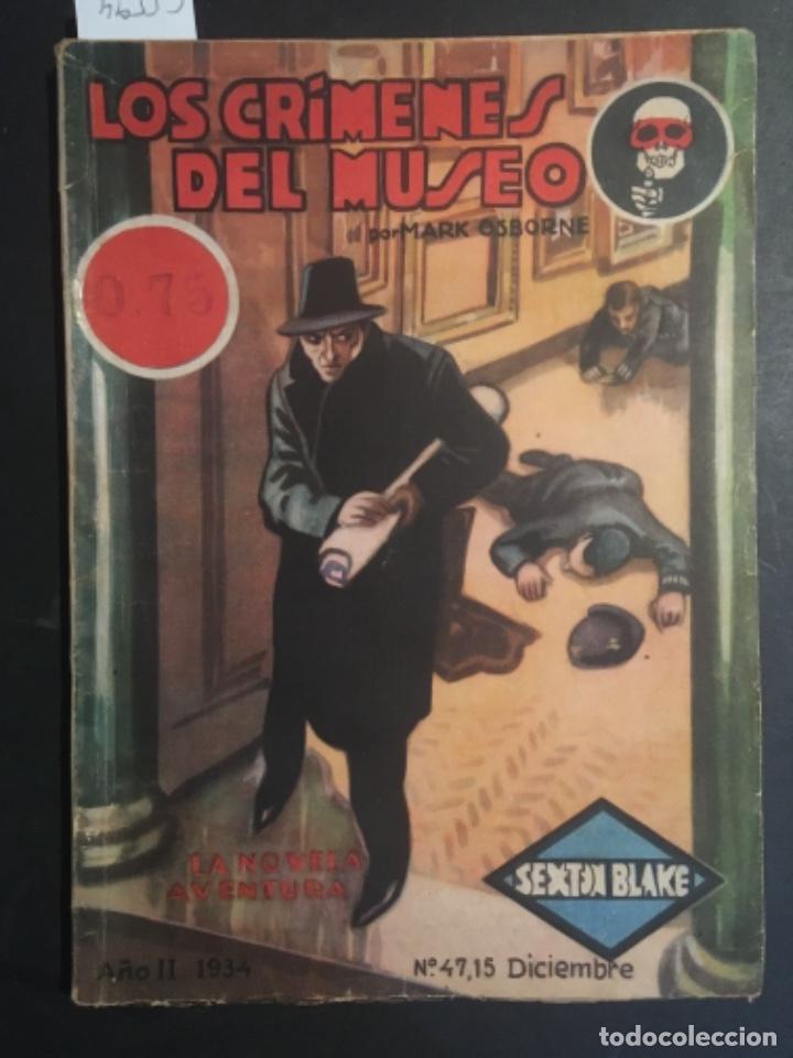 C&oacute;mics: LOS CRIMENES DEL MUSEO, MARK OSBORNE, SEXTON BLAKE, 1934 - Foto 1