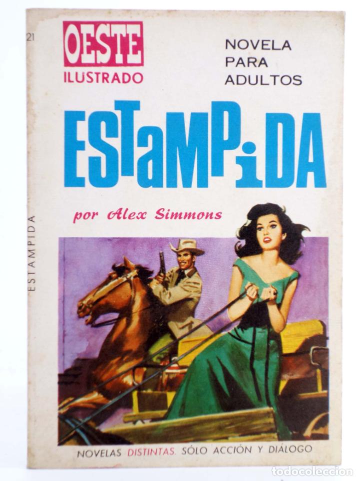 C&oacute;mics: OESTE ILUSTRADO 21. ESTAMPIDA (Alex Simmons / Luis Ramos) Toray, 1969 - Foto 1