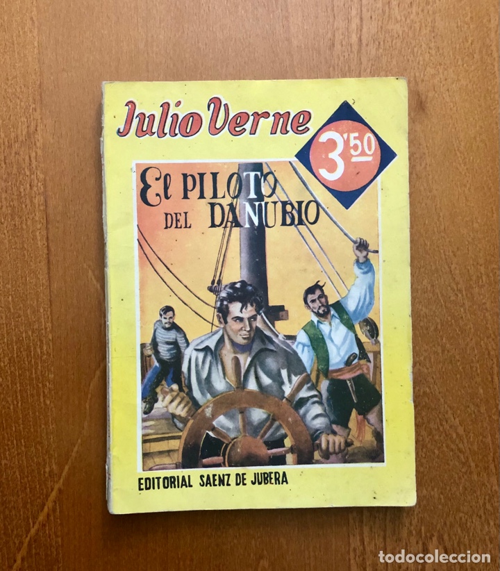 C&oacute;mics: JULIO VERNE, EL PILOTO DEL DANUBIO, (EDITORIAL S&Aacute;ENZ DE JUBERA) - Foto 1