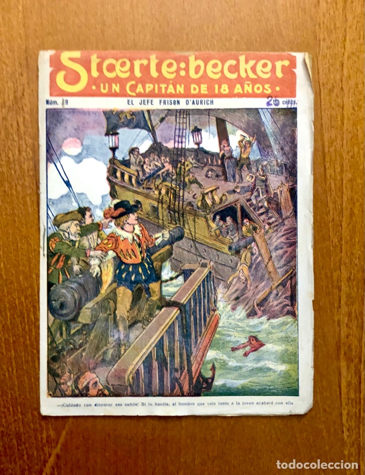 C&oacute;mics: STCERTE:BECKER UN CAPIT&Aacute;N DE 18 A&Ntilde;OS, N&ordm; 19, (EDICIONES MARCO). - Foto 1