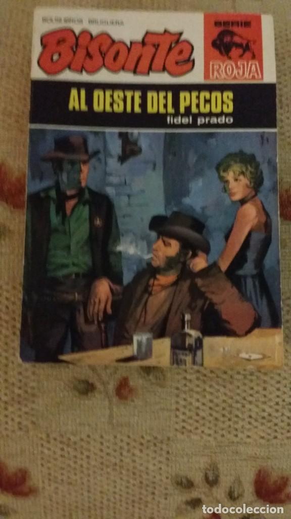 C&oacute;mics: Fidel Prado: Al oeste del Pecos. Col. Bisonte n&ordm; 1213 - Foto 1