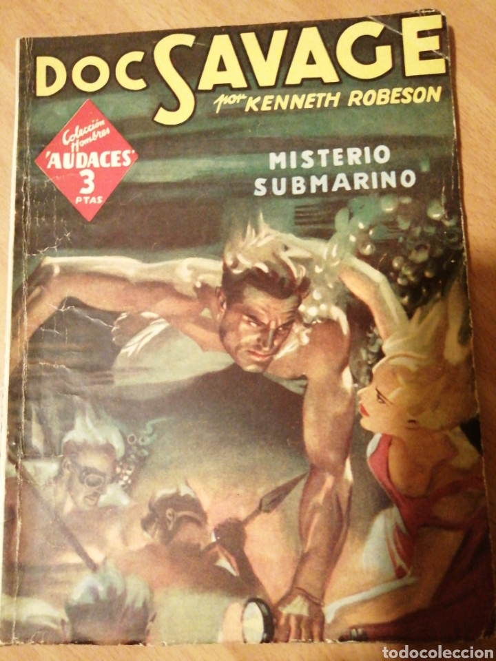 C&oacute;mics: Doc Savage, Misterio submarino, n&uacute;mero 36 - Foto 1