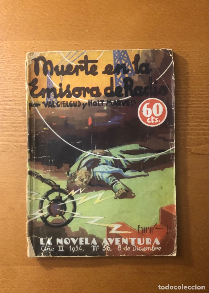 Comics : COLECCION LA NOVELA AVENTURA, N&ordm; 56, A&Ntilde;O II, 1934, (EDICIONES HYMSA)