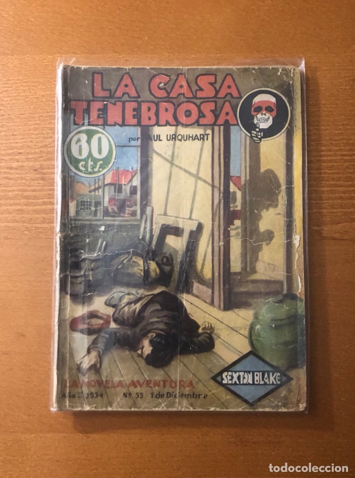 Comics: COLECCION LA NOVELA AVENTURA, N&ordm; 55, A&Ntilde;O II, 1934, (EDICIONES HYMSA)