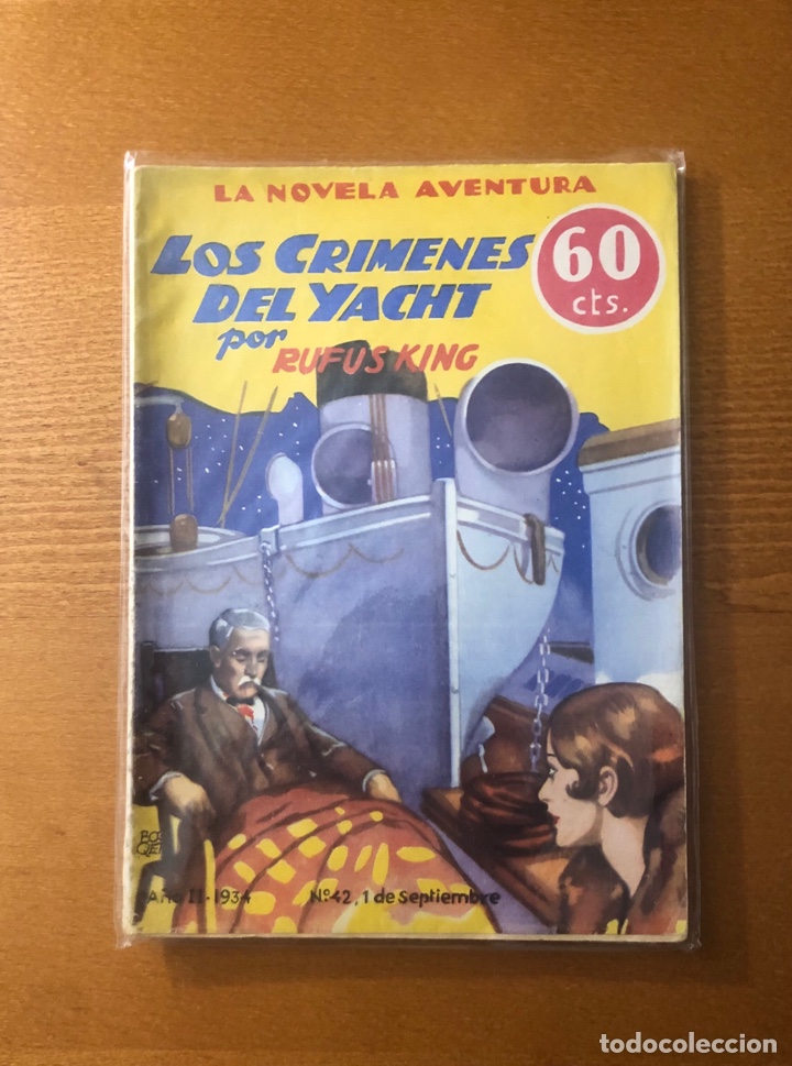 C&oacute;mics: COLECCION LA NOVELA AVENTURA, N&ordm; 42, A&Ntilde;O II 1934, (EDICIONES HYMSA)
