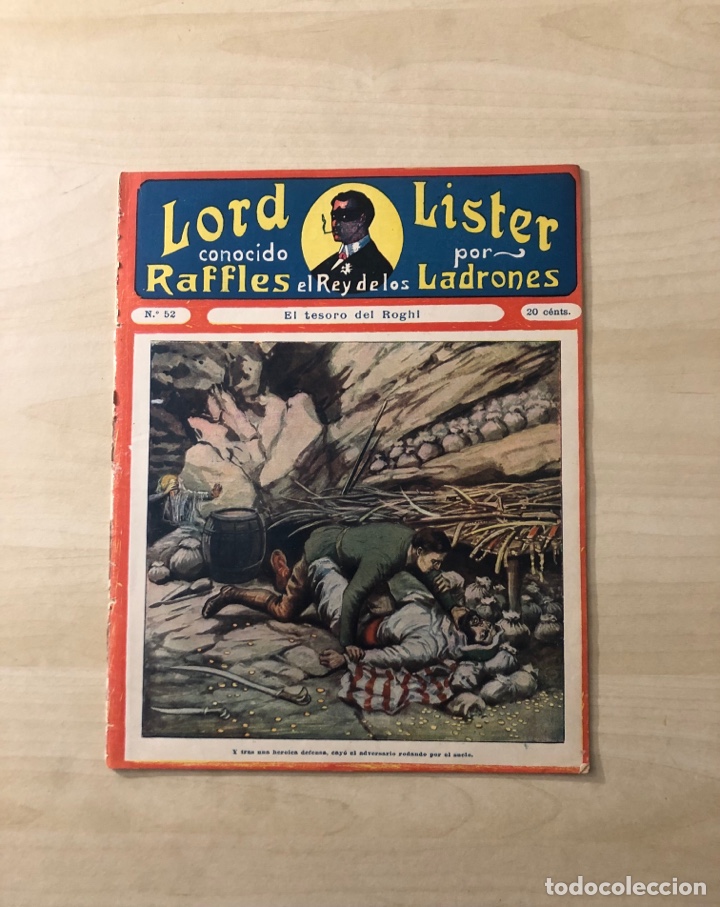 Comics : LORD LISTER CONOCIDO POR RAFFLES EL REY DE LOS LADRONES, N&ordm; 52, A&Ntilde;OS 20/30, ( F GRANADA Y C&ordf;)